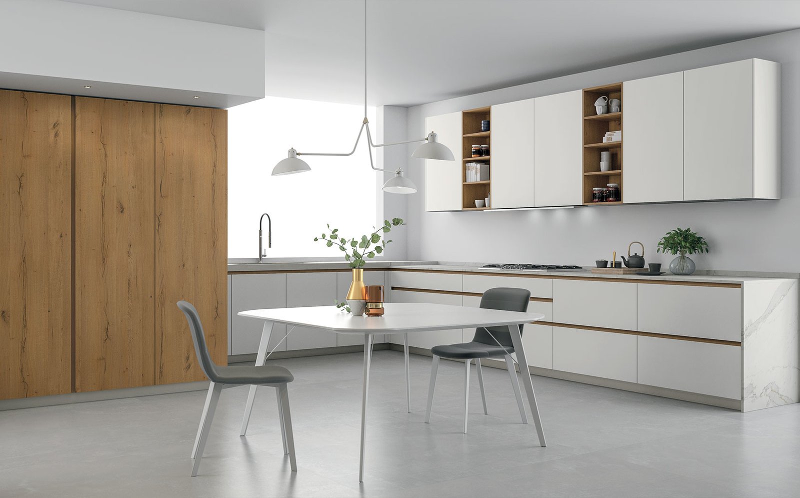 Cucine ad angolo - Consigli e guide Doimo