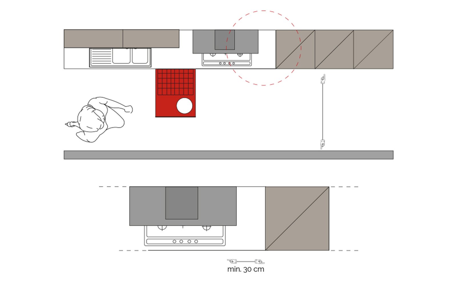 Piani cottura L - Doimo Cucine